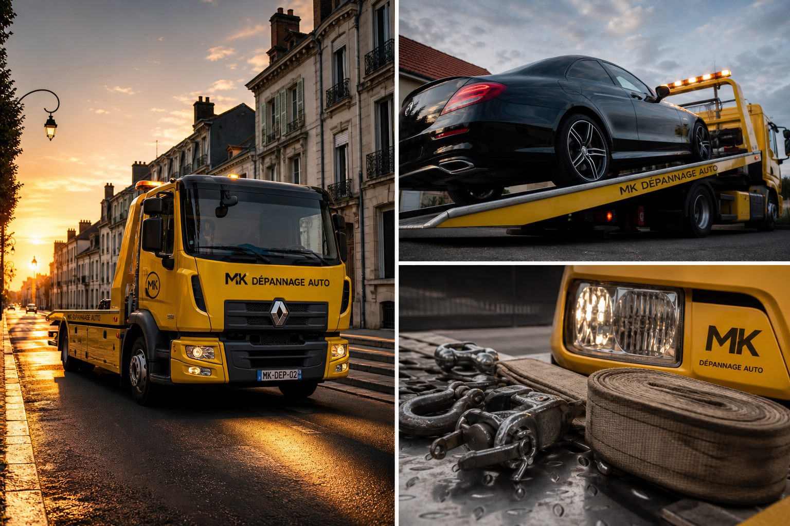 Dépannage camion remorquage Paris